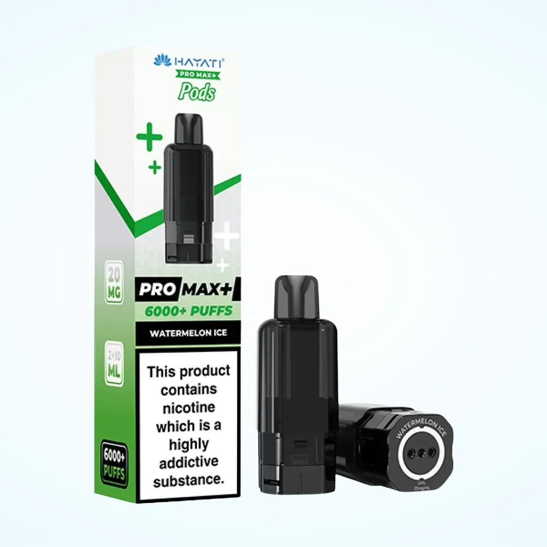 Hayati Pro Max Plus 6000 Puffs Prefilled Pods