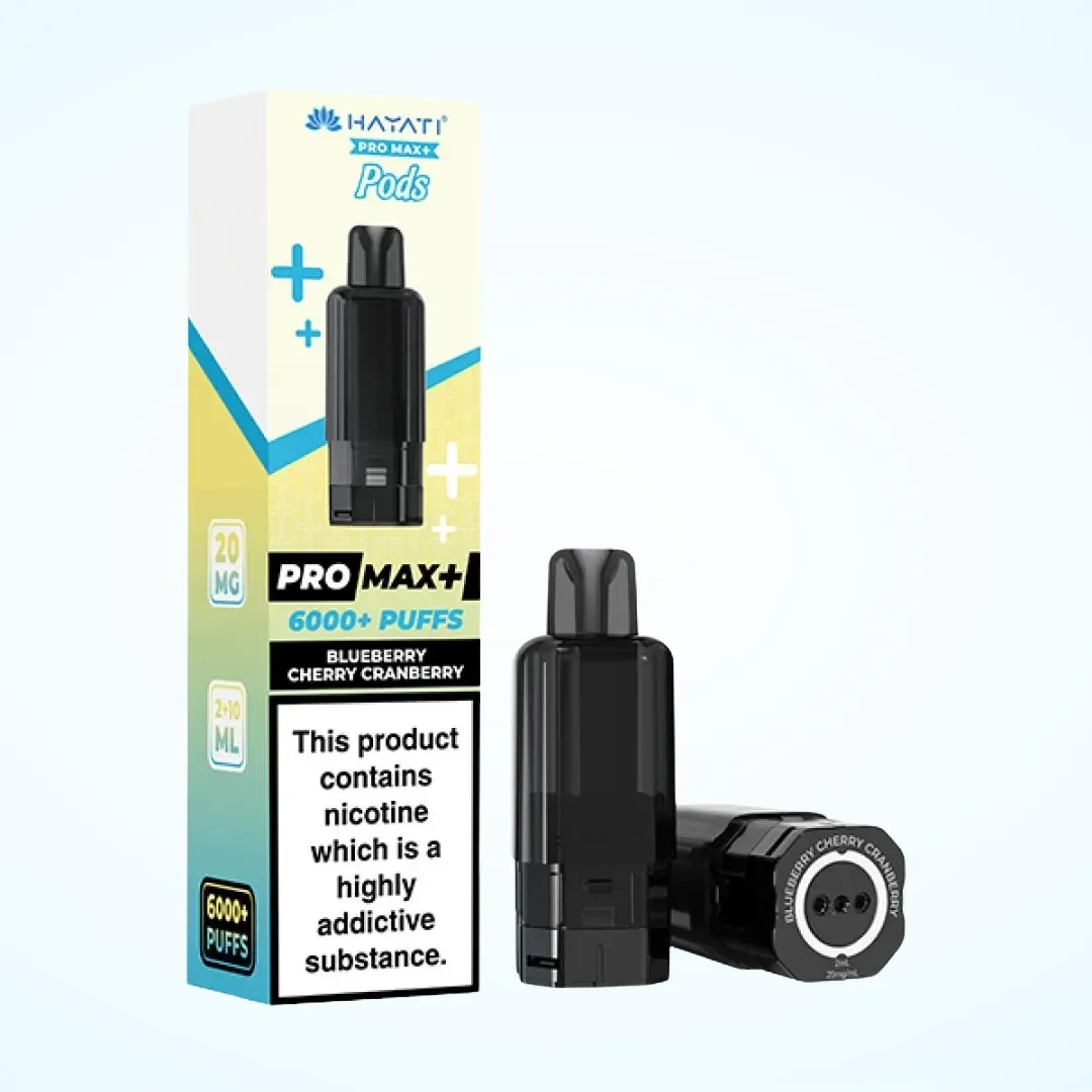 Hayati Pro Max Plus 6000 Puffs Prefilled Pods