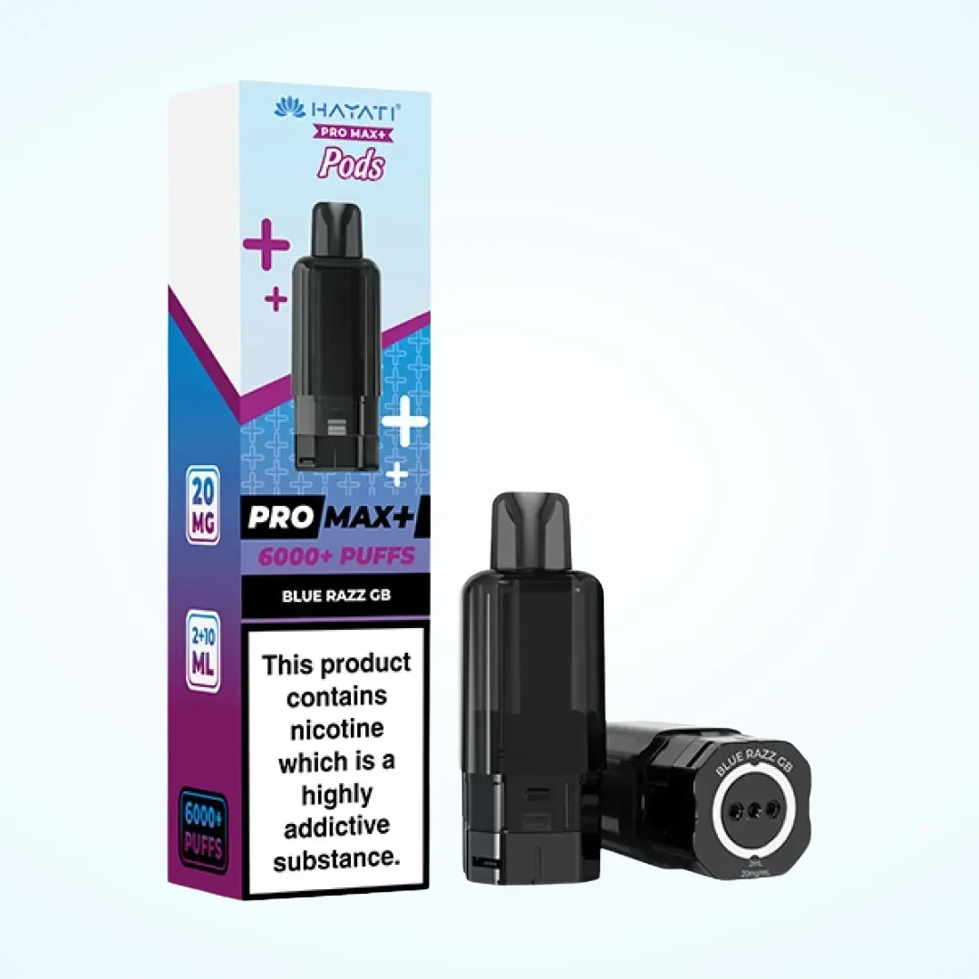 Hayati Pro Max Plus 6000 Puffs Prefilled Pods