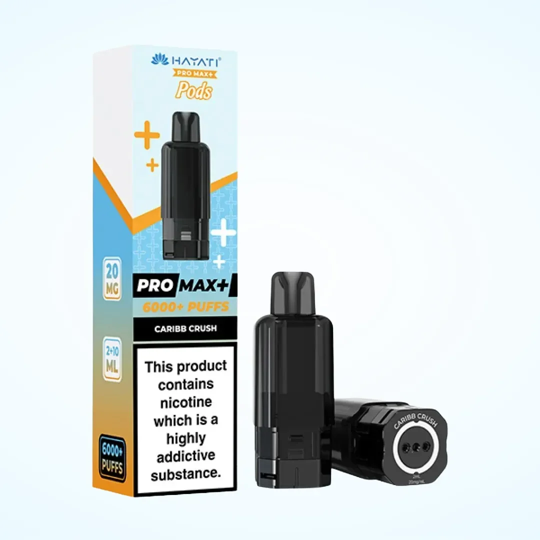 Hayati Pro Max Plus 6000 Puffs Prefilled Pods