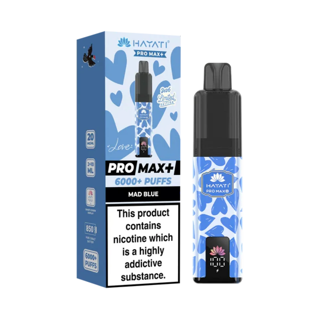 Pre Order: Hayati Pro Max+ 6000 Puffs Kit - Valentine’s Limited Edition