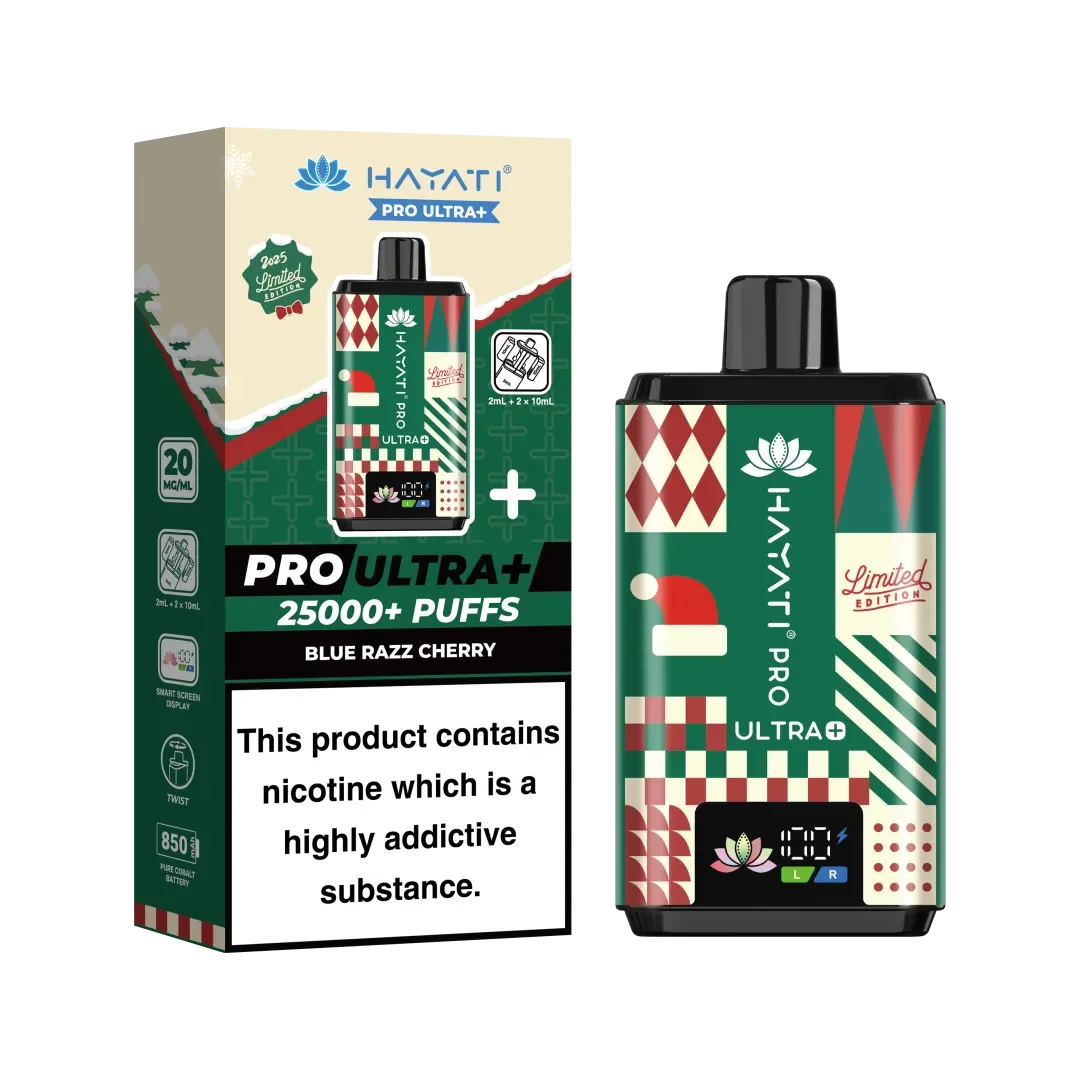 Hayati Pro Ultra+ 25000 Puffs Kit - Christmas Edition