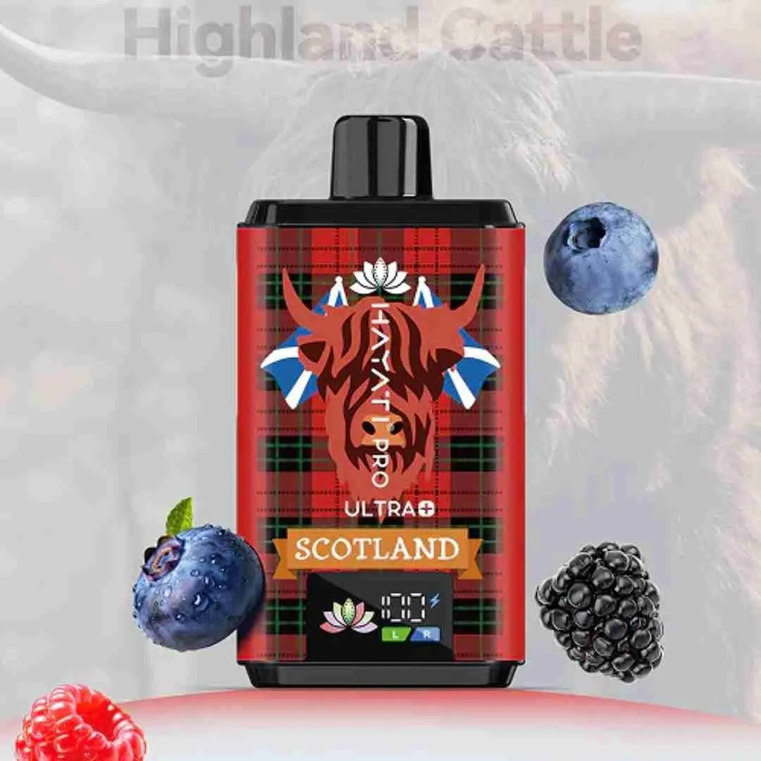 Hayati Pro Ultra+ 25K Puffs Souvenir Edition (Scotland) Vape Kit