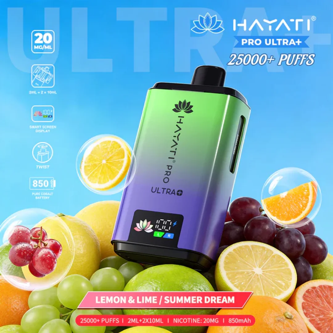 Hayati Pro Ultra Plus 25000 Prefilled Pod Kit