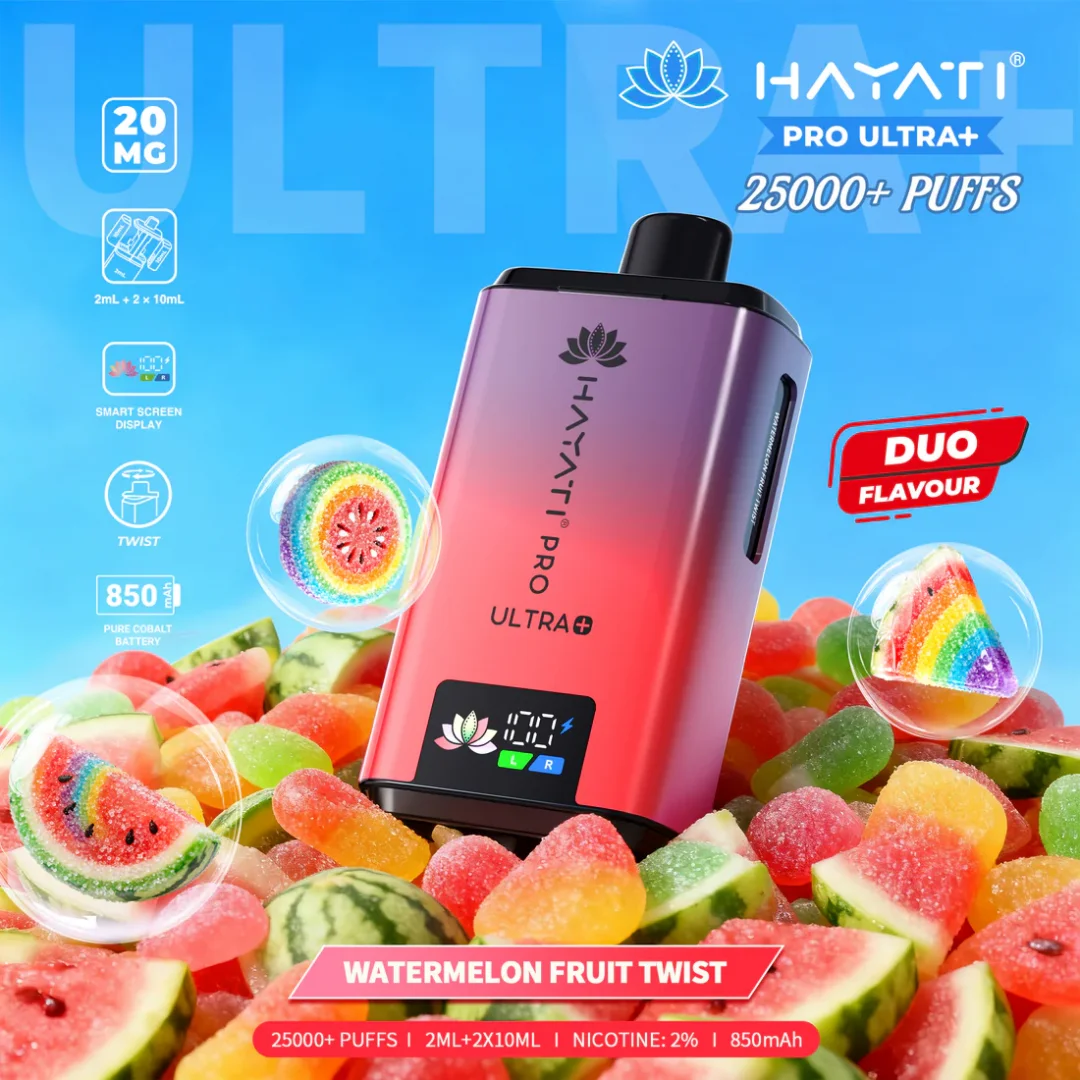 Hayati Pro Ultra Plus 25000 Prefilled Pod Kit