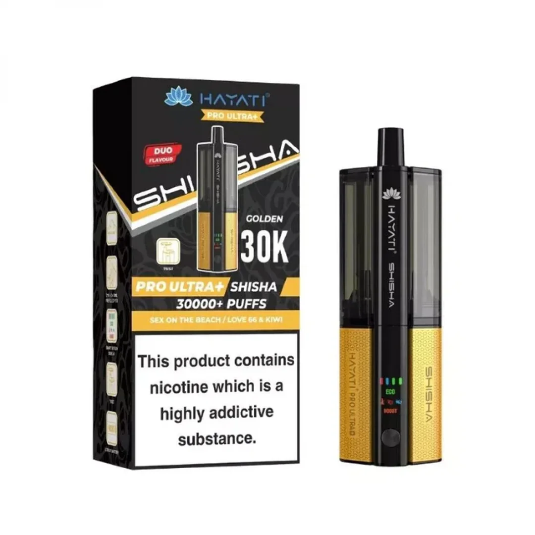 Pre-Order : Hayati Pro Ultra+ Shisha 30K Puffs Vape Kit