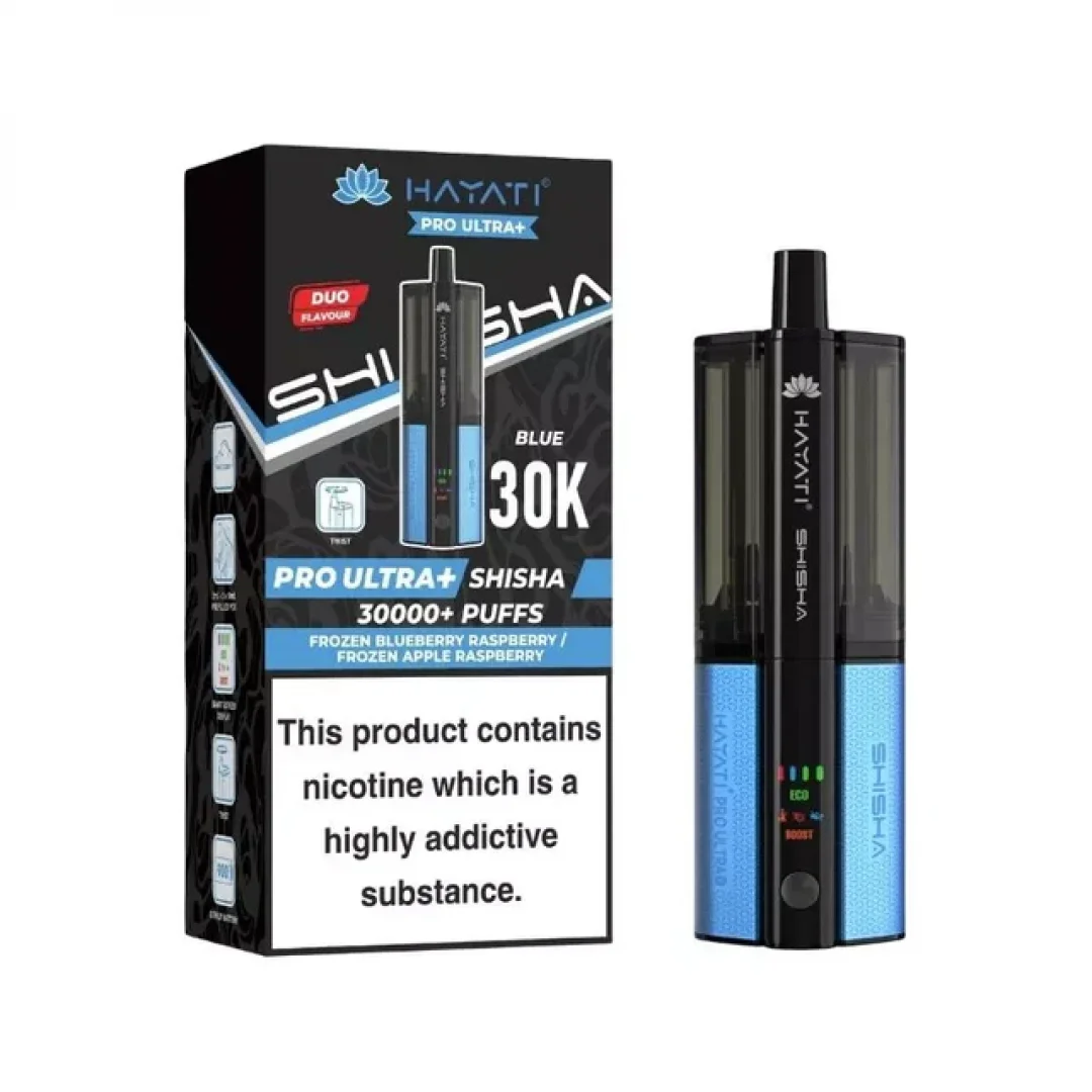 Pre-Order : Hayati Pro Ultra+ Shisha 30K Puffs Vape Kit