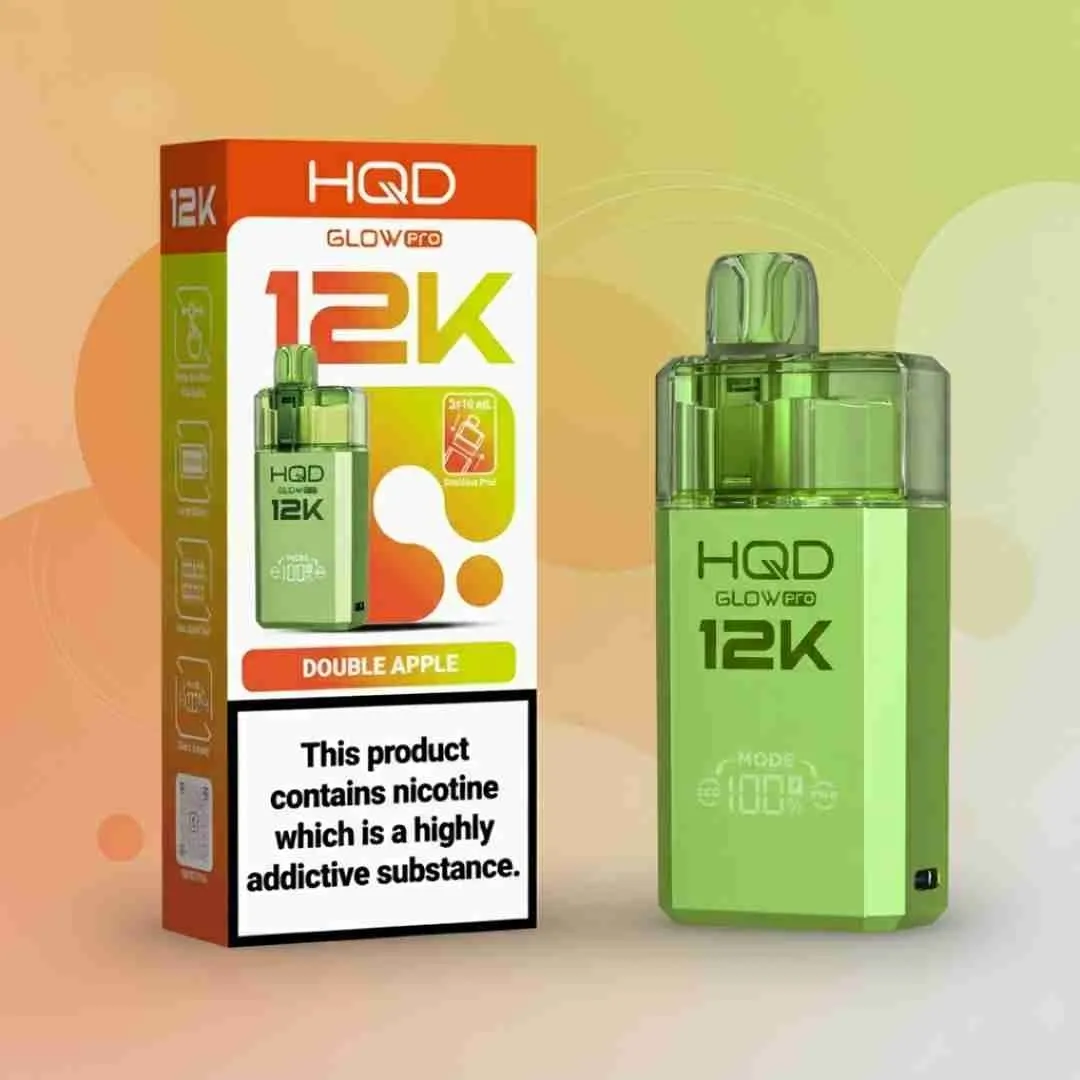 HQD Glow Pro 12K Puffs Prefilled Pod Kit