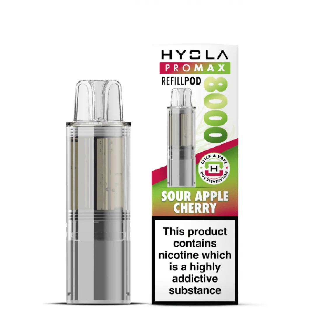 Hyola Pro Max 8000 Puffs Prefilled Pods