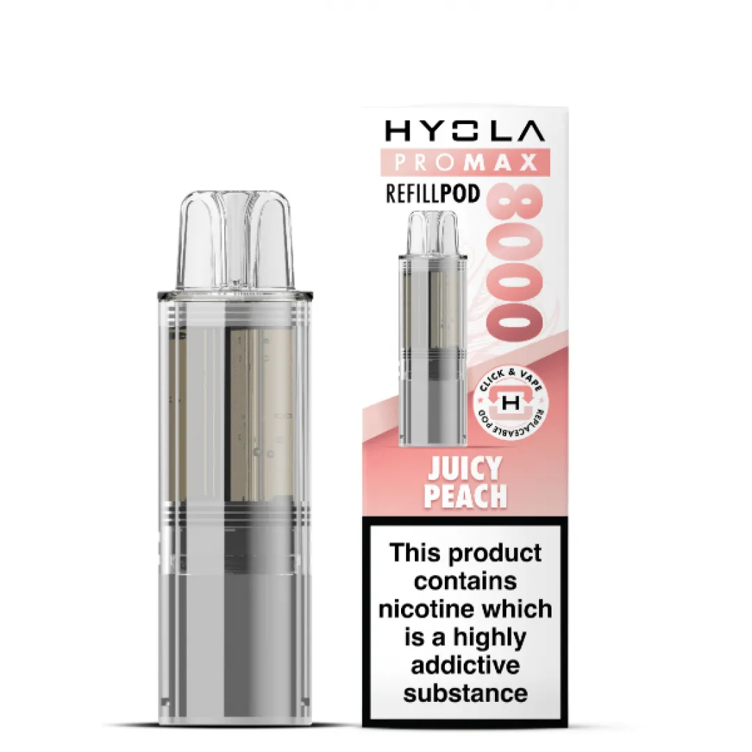 Hyola Pro Max 8000 Puffs Prefilled Pods