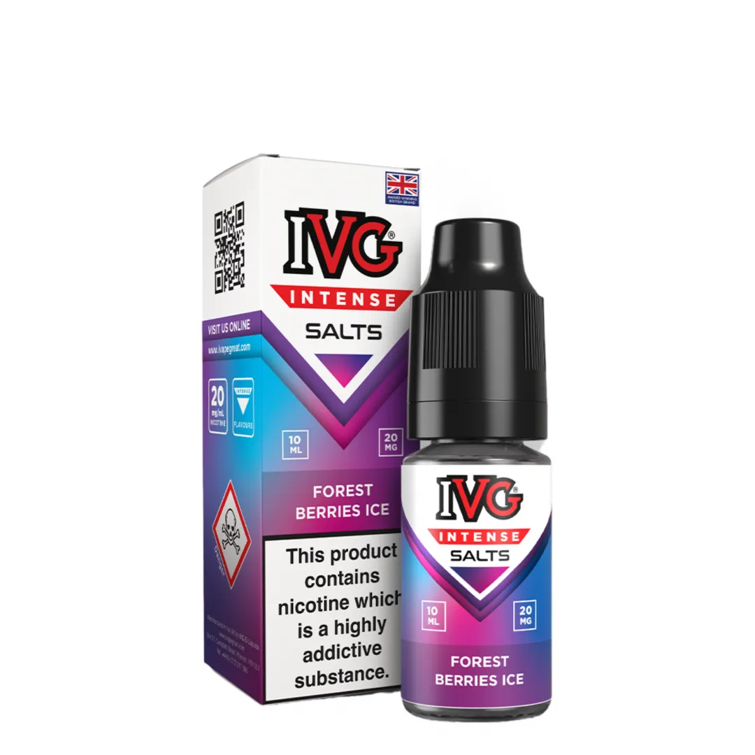 Box of 10 IVG Intense Nic Salts E-Liquid