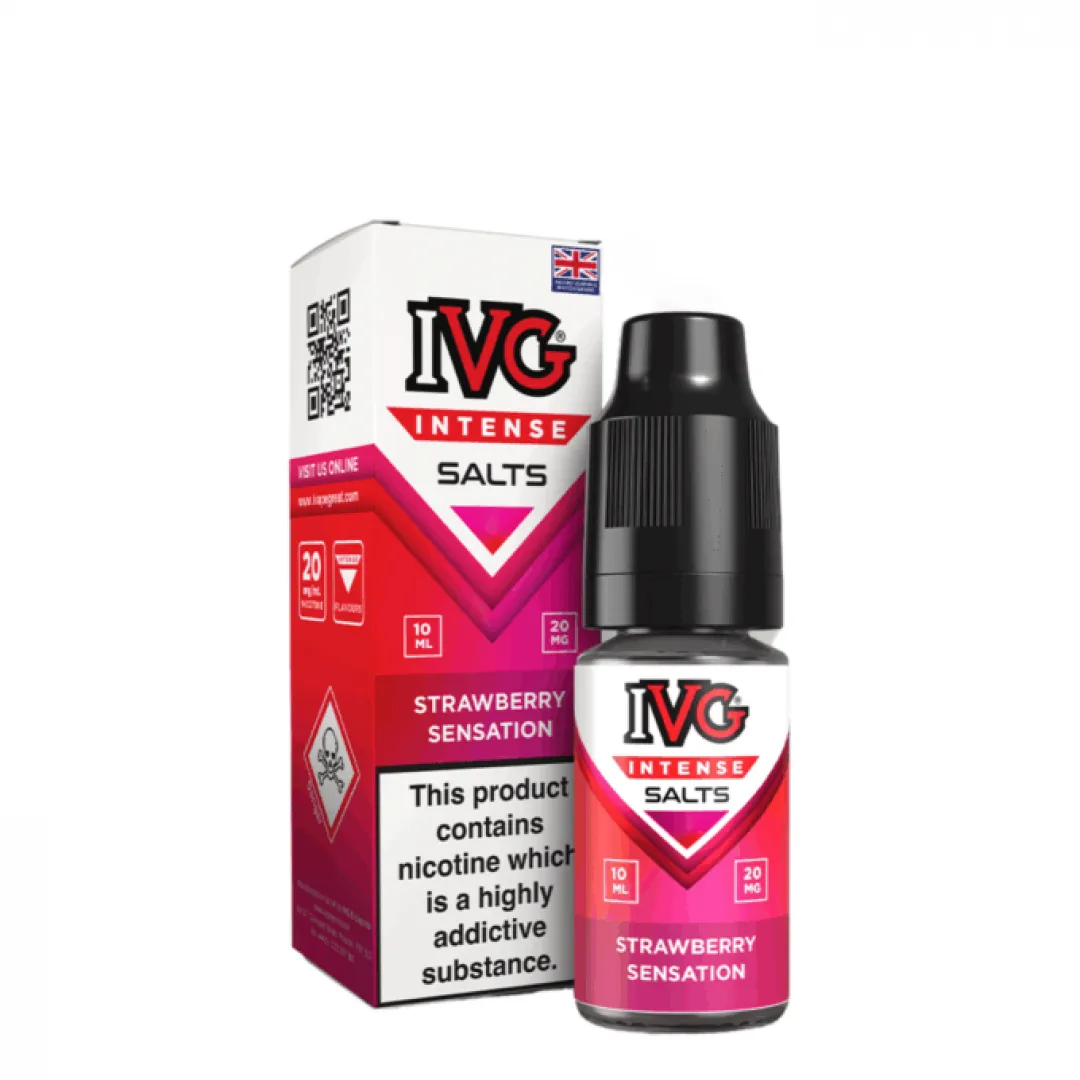 Box of 10 IVG Intense Nic Salts E-Liquid