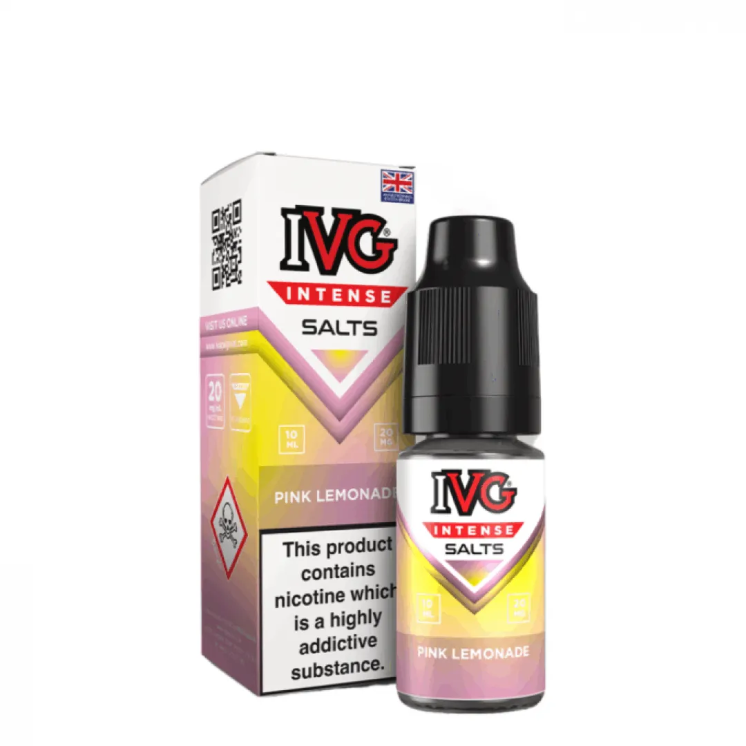 Box of 10 IVG Intense Nic Salts E-Liquid
