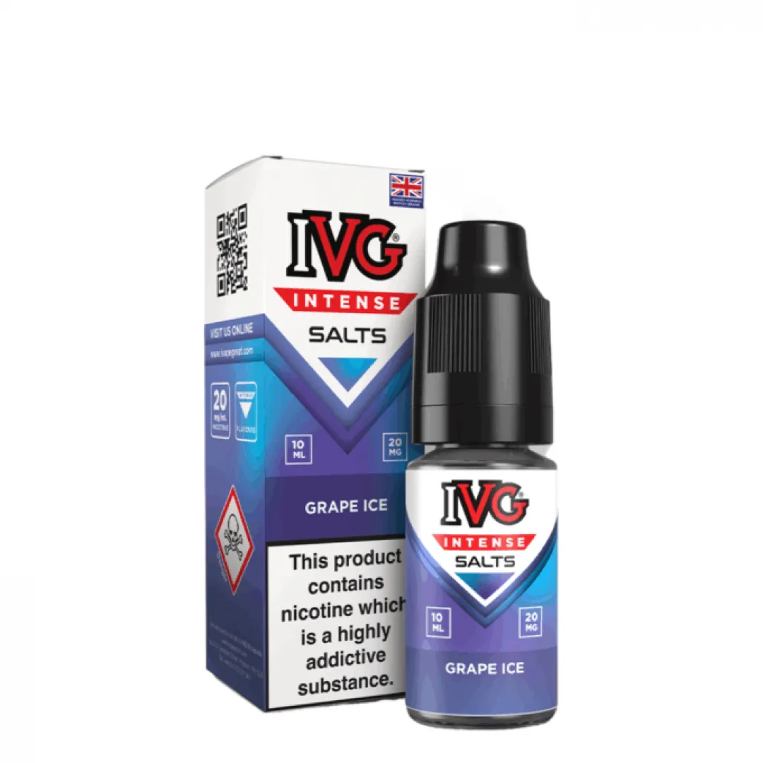 Box of 10 IVG Intense Nic Salts E-Liquid