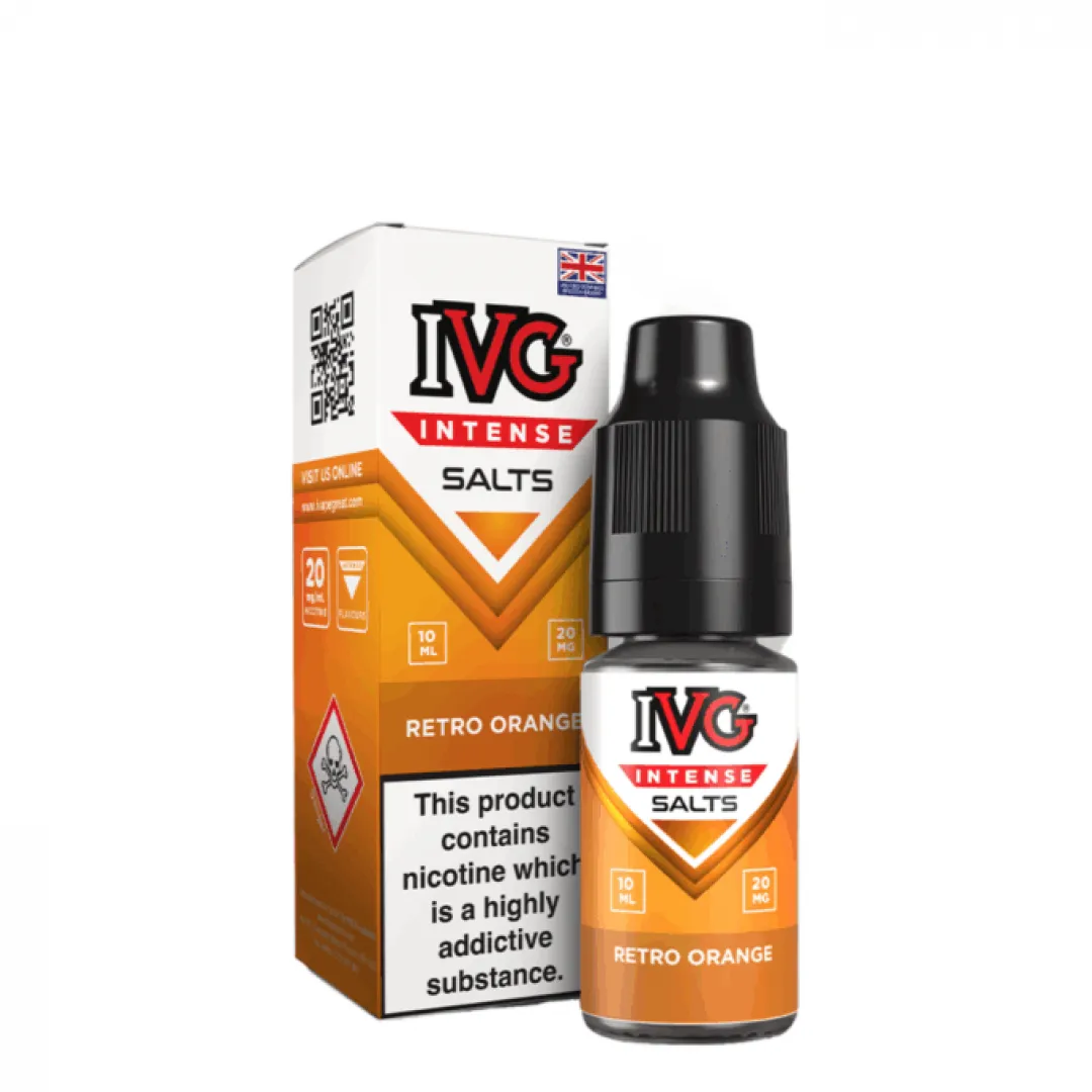 Box of 10 IVG Intense Nic Salts E-Liquid