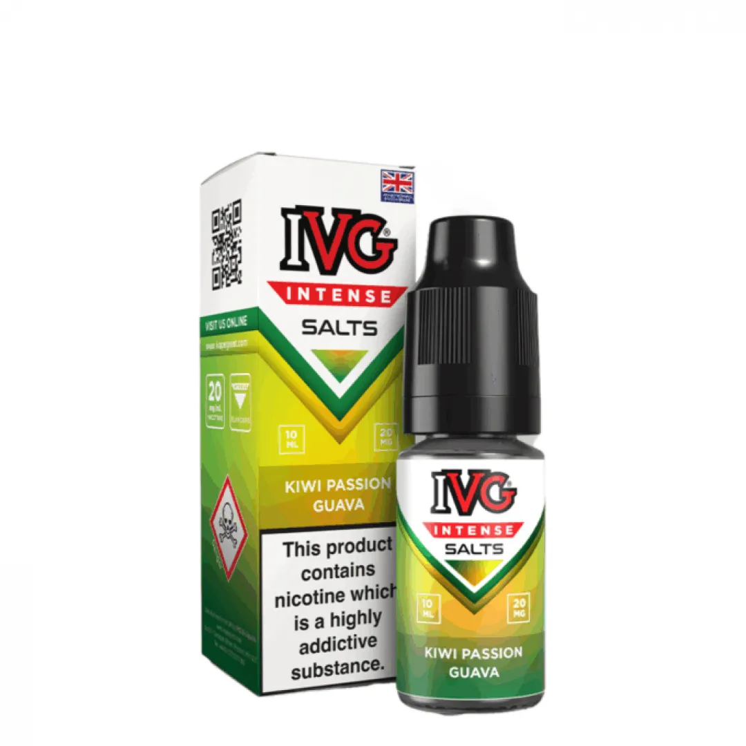 Box of 10 IVG Intense Nic Salts E-Liquid