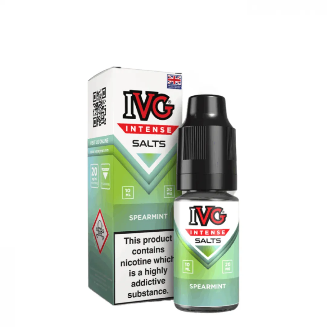 Box of 10 IVG Intense Nic Salts E-Liquid