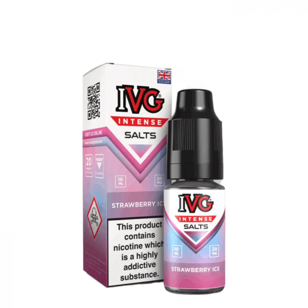 Box of 10 IVG Intense Nic Salts E-Liquid