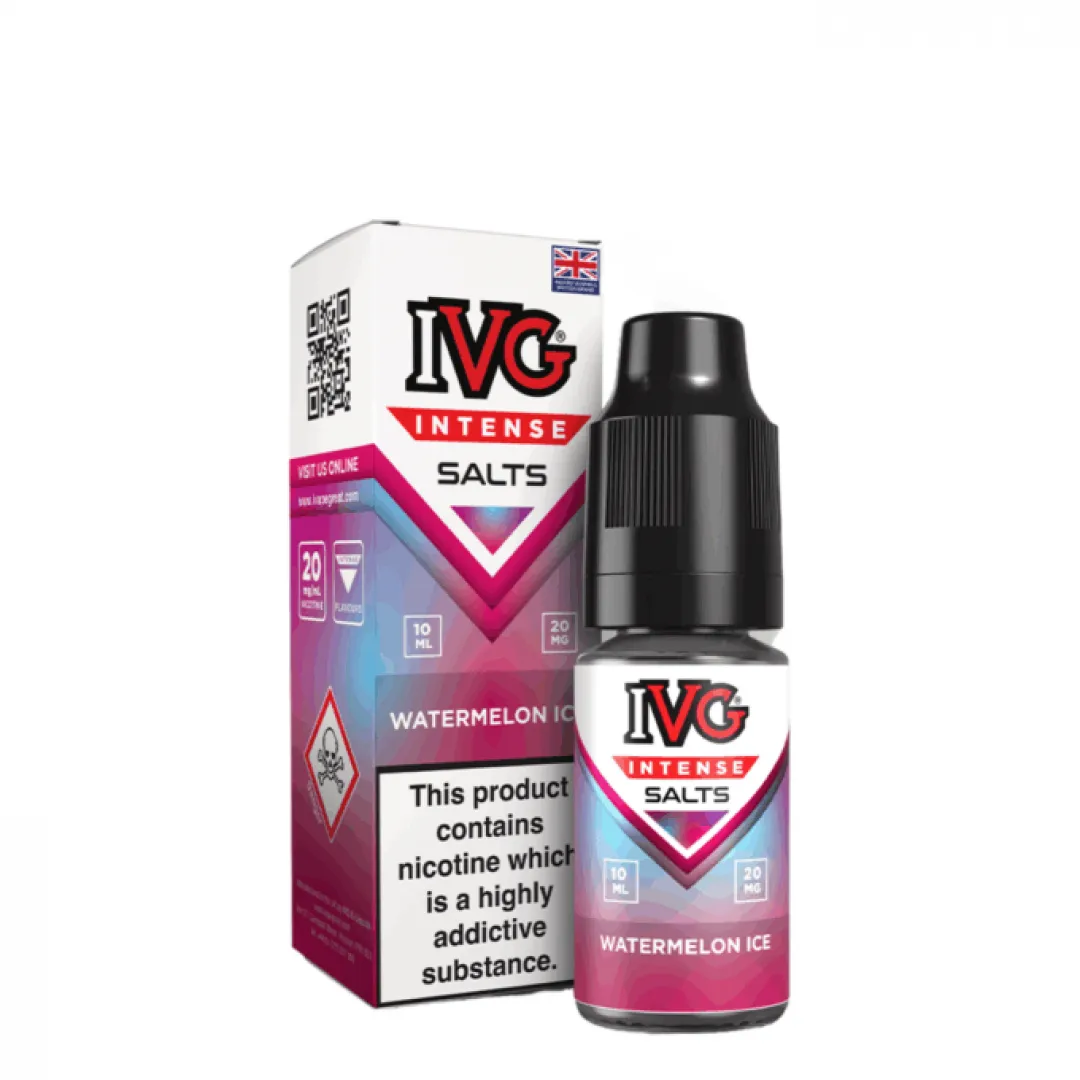 Box of 10 IVG Intense Nic Salts E-Liquid