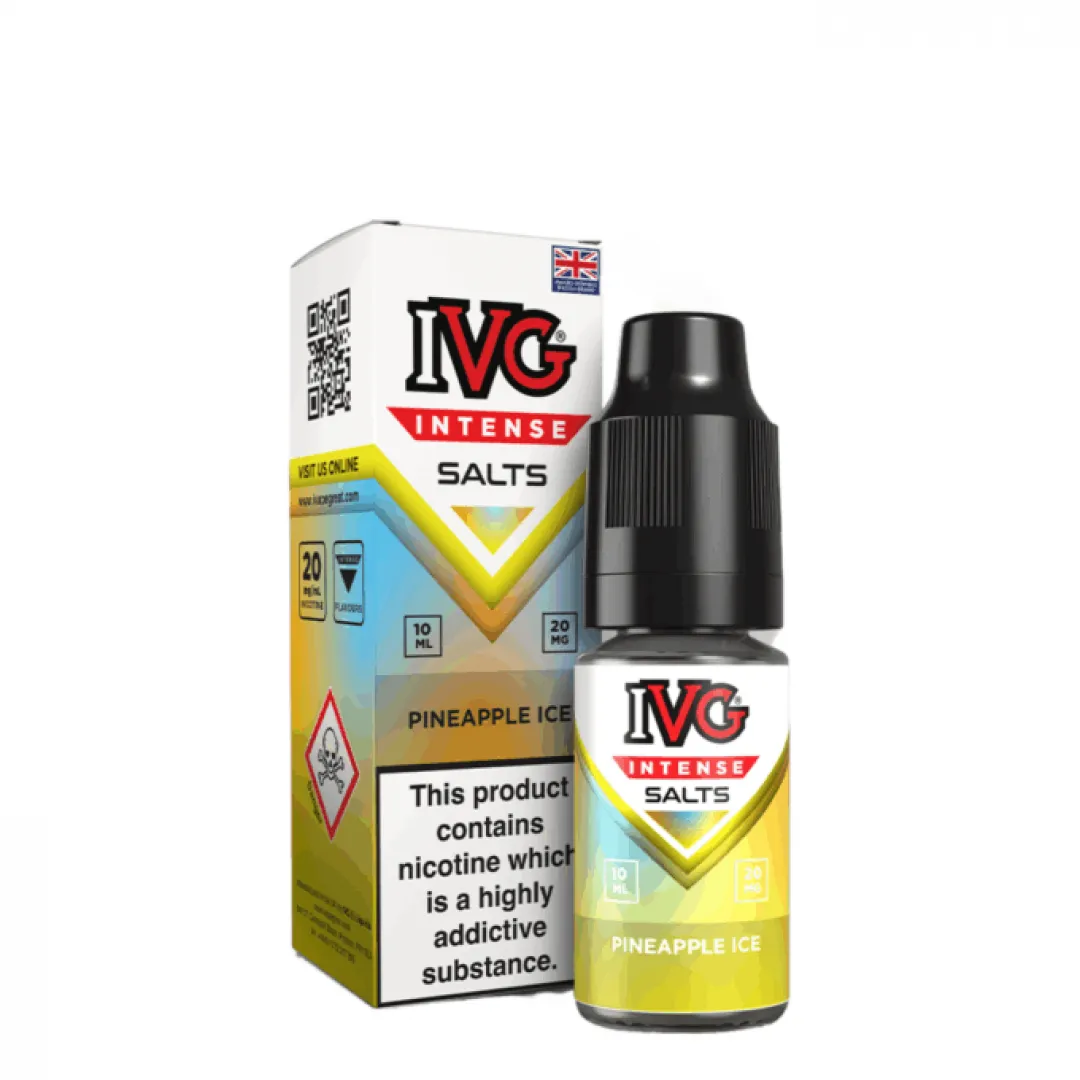 Box of 10 IVG Intense Nic Salts E-Liquid