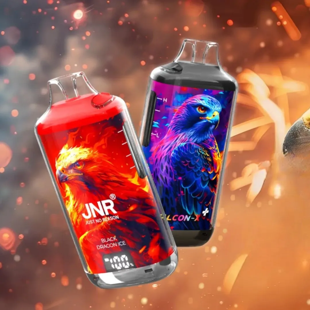 Pre Order: JNR Falcon X Plus 28000 Puffs Refillable Disposable Vape (Coming Soon)