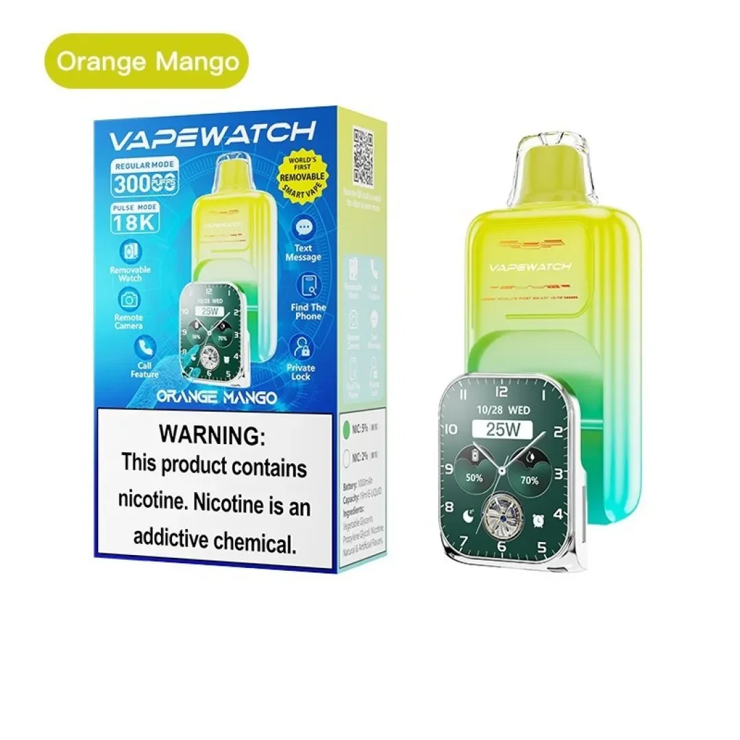 JNR Vape Watch 30K Puffs Disposable Vape (Box Of 5)