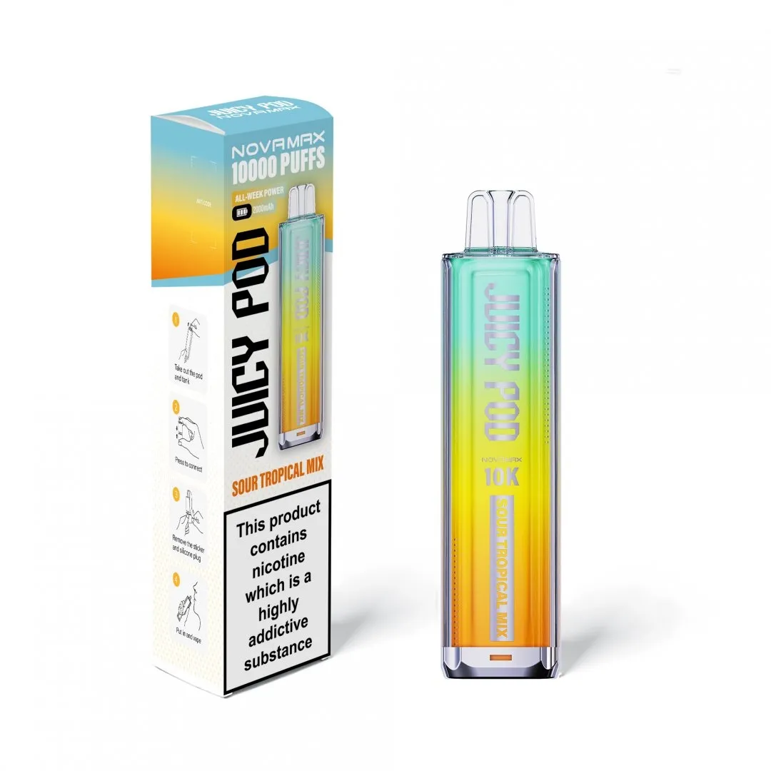 Juicy Pod Novamax 10000 Puffs Prefilled Vape kit