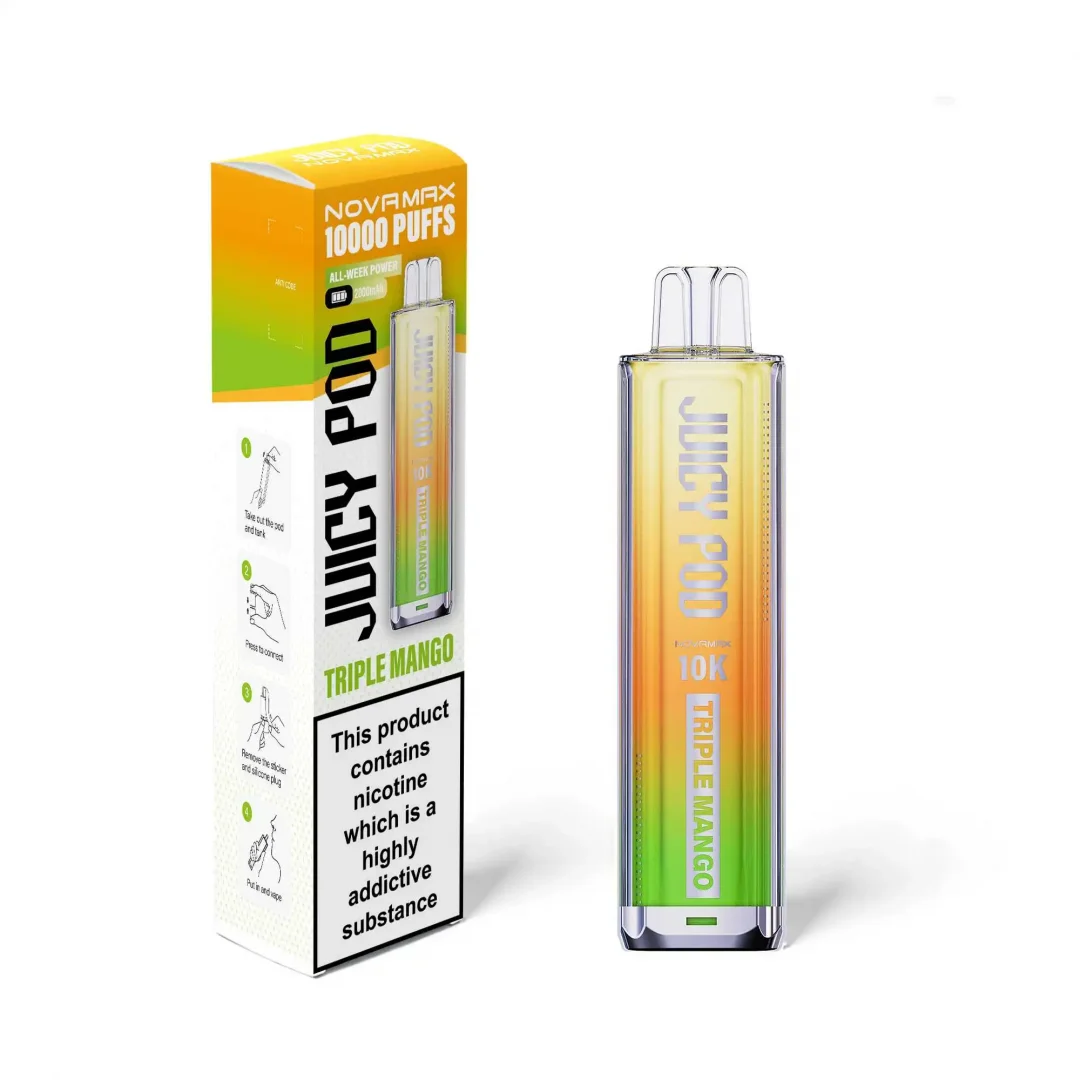 Juicy Pod Novamax 10000 Puffs Prefilled Vape kit