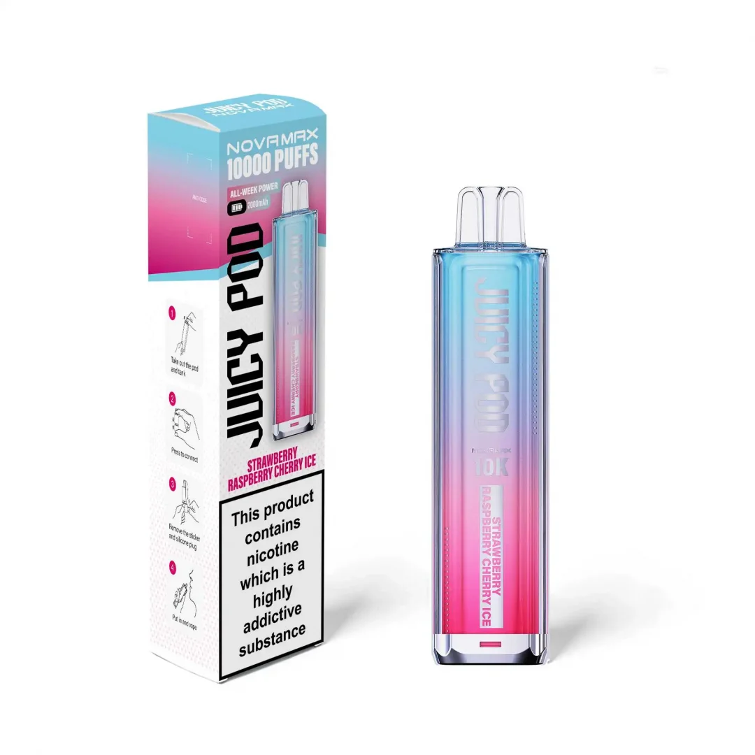 Juicy Pod Novamax 10000 Puffs Prefilled Vape kit