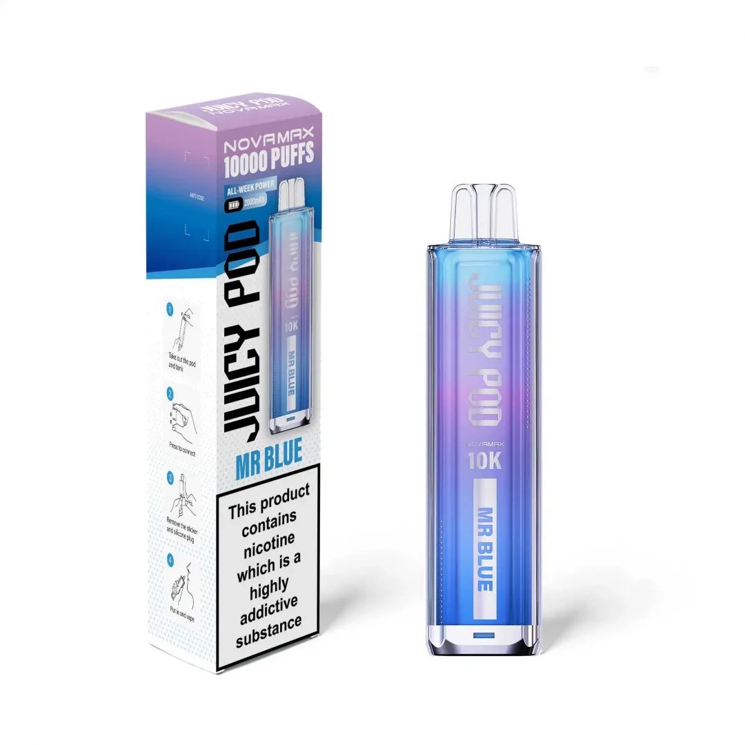Juicy Pod Novamax 10000 Puffs Prefilled Vape kit
