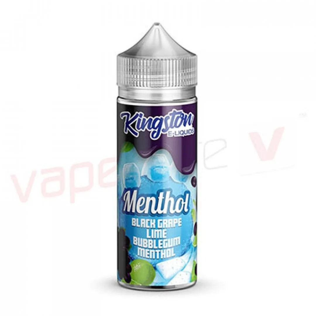 Kingston Black Grape Lime Bubblegum 120ml Shortfill