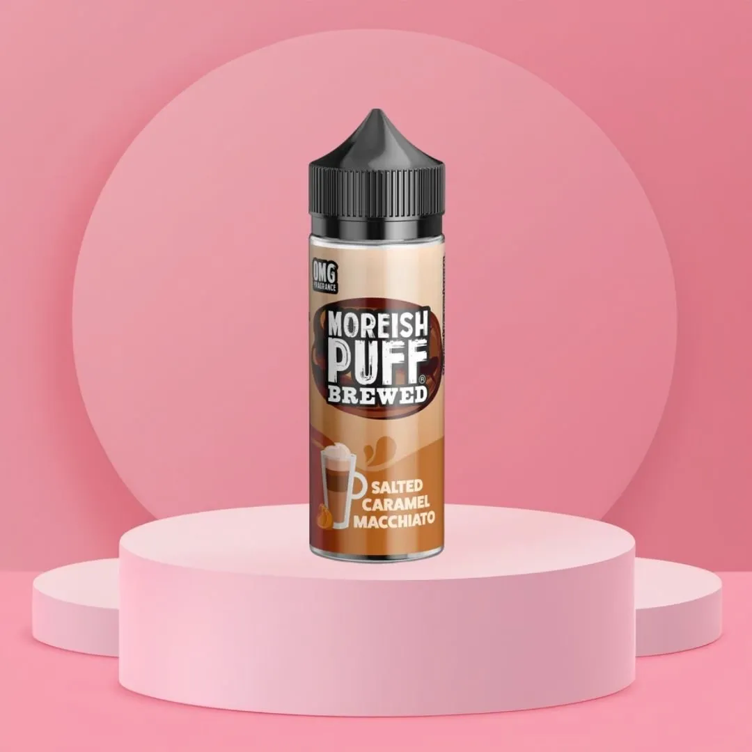 Moreish Puff Brewed Salted Caramel Macchiato 100ml E-Liquid