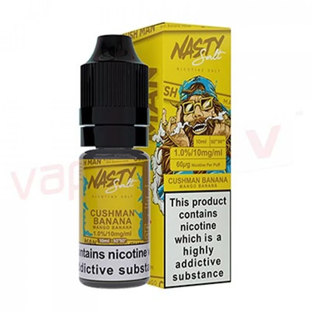 Box of 10 Nasty Salt Cush Man Banana