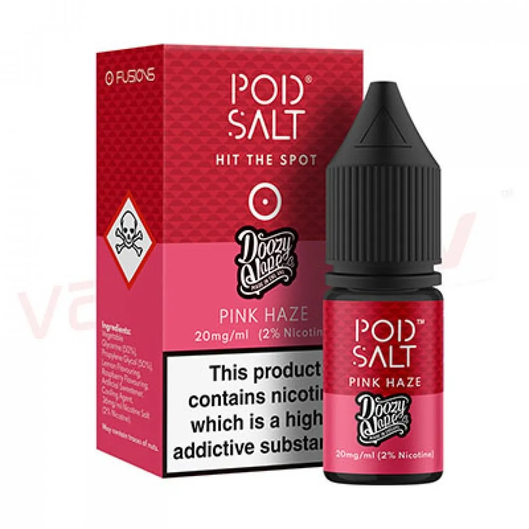 Box of 10 Pink Haze by Pod Salt 10ml E-liquid