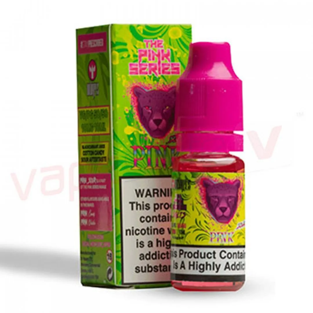 Box of 10 Pink Series Pink Sour 10ml Nic Salt E-liquid