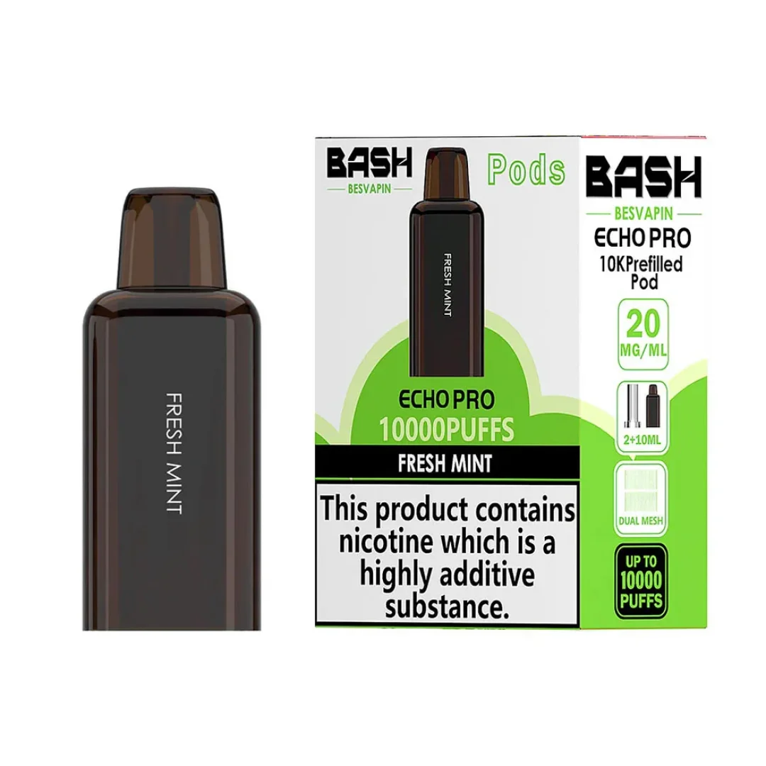Bash Echo Pro 10K Prefilled Pods
