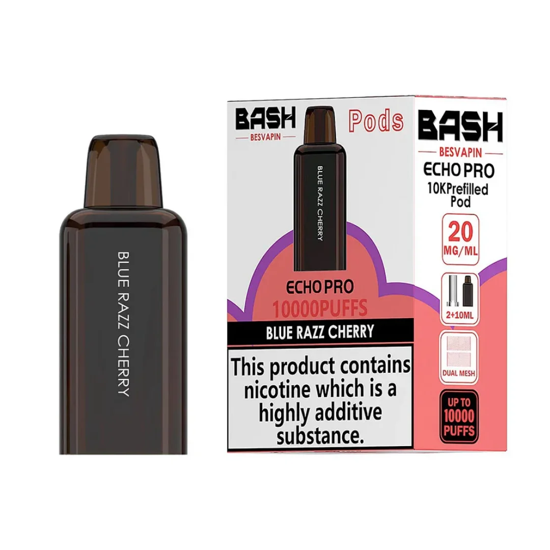 Bash Echo Pro 10K Prefilled Pods