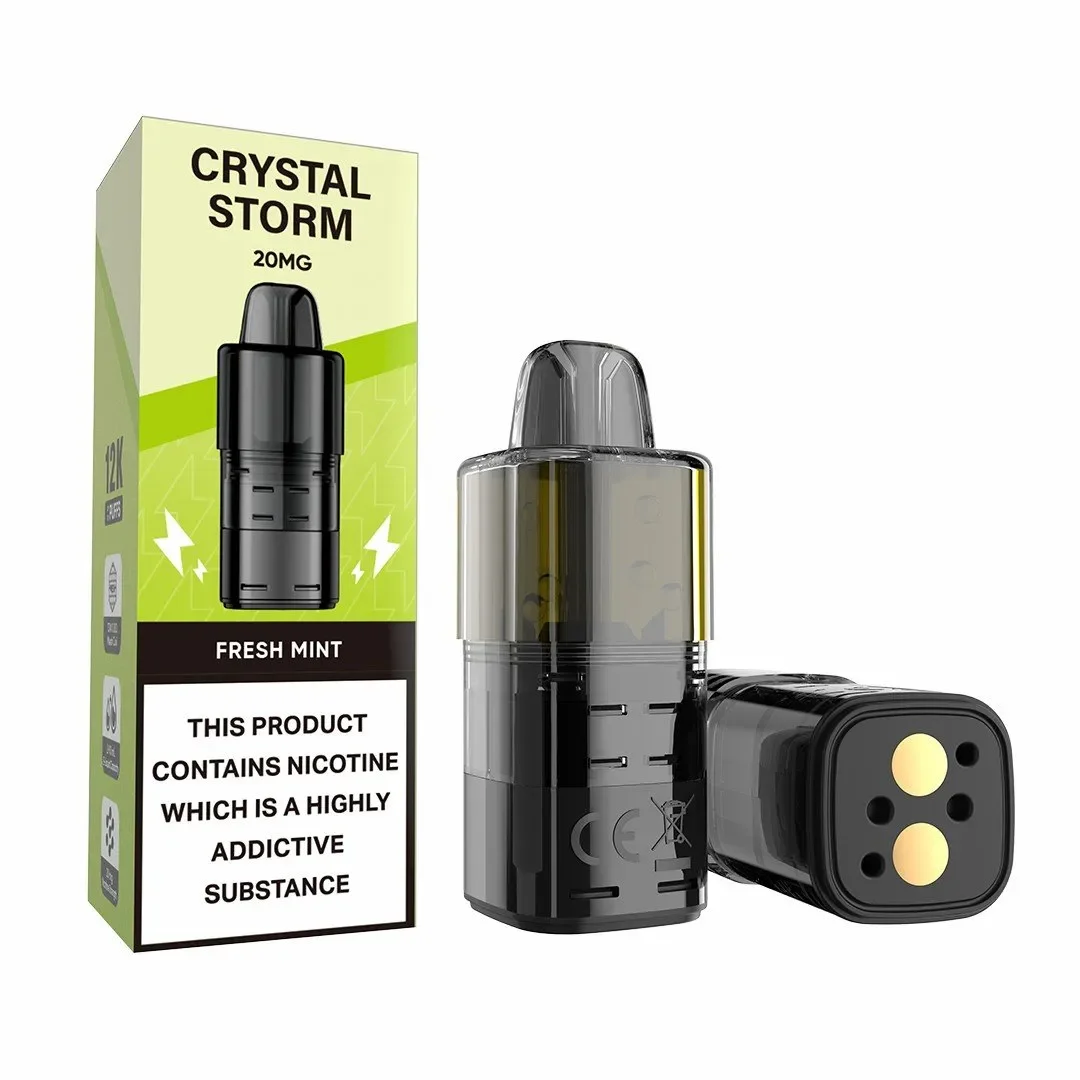 Pods for Crystal Storm 12000 Puffs