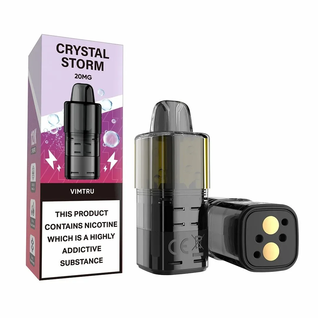 Pods for Crystal Storm 12000 Puffs