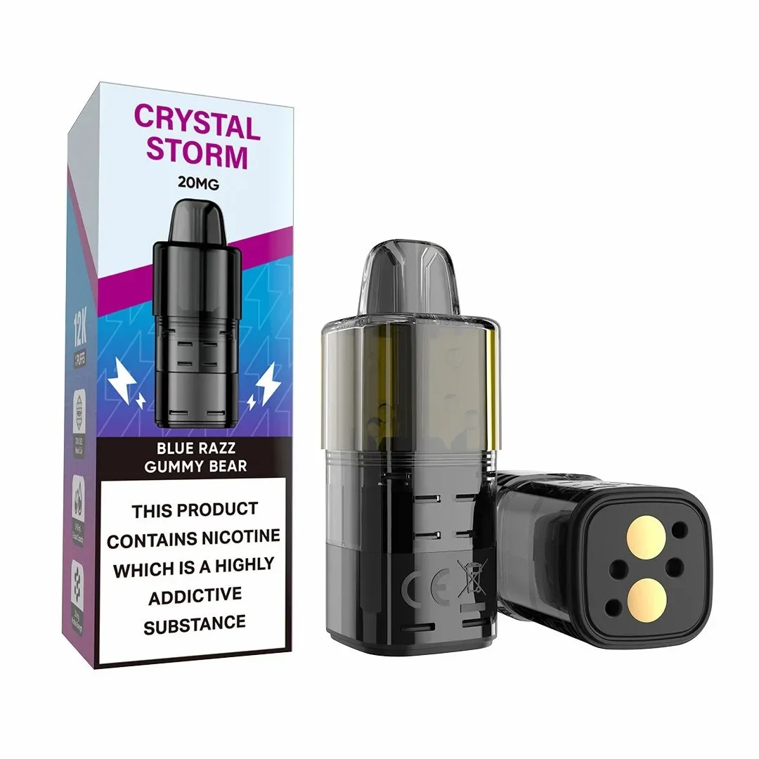 Pods for Crystal Storm 12000 Puffs