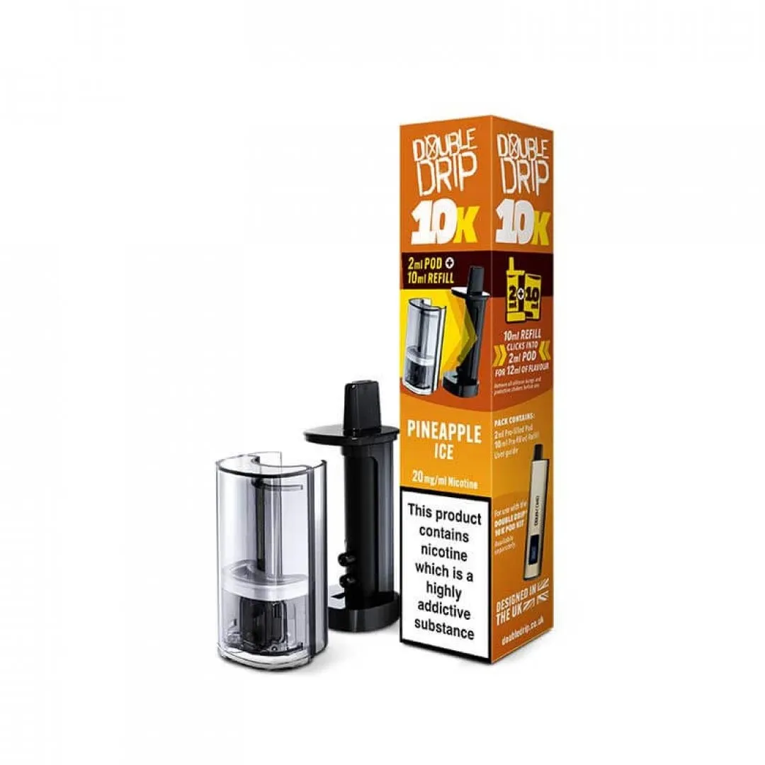 Double Drip 10K Prefilled Pods