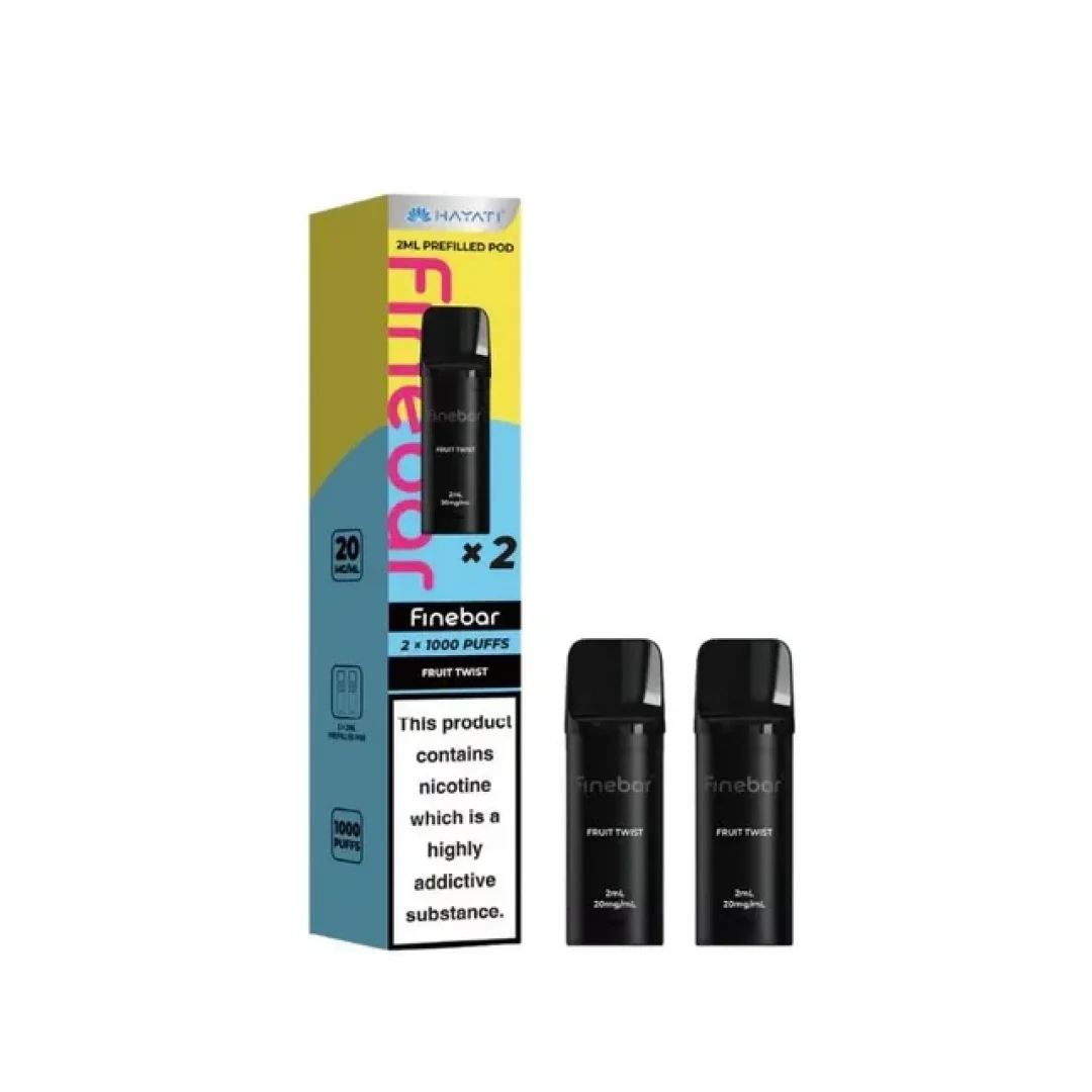 Prefilled Pods For Hayati Finebar 1000 Puffs