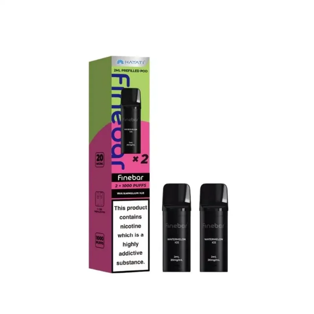 Prefilled Pods For Hayati Finebar 1000 Puffs