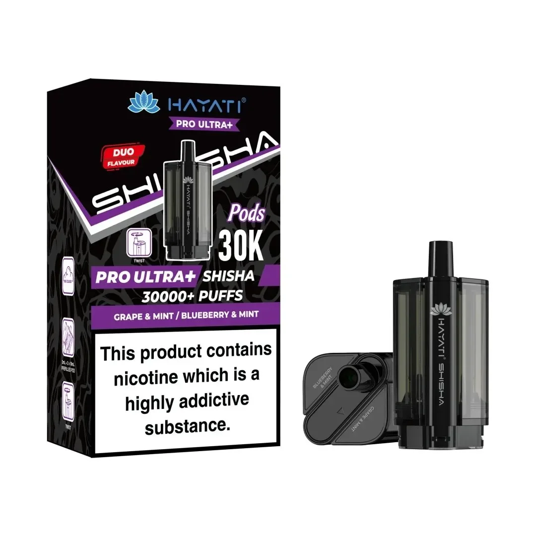 Pre-Order 15-Feb: Hayati Pro Ultra+ Shisha 30K Prefilled Pods