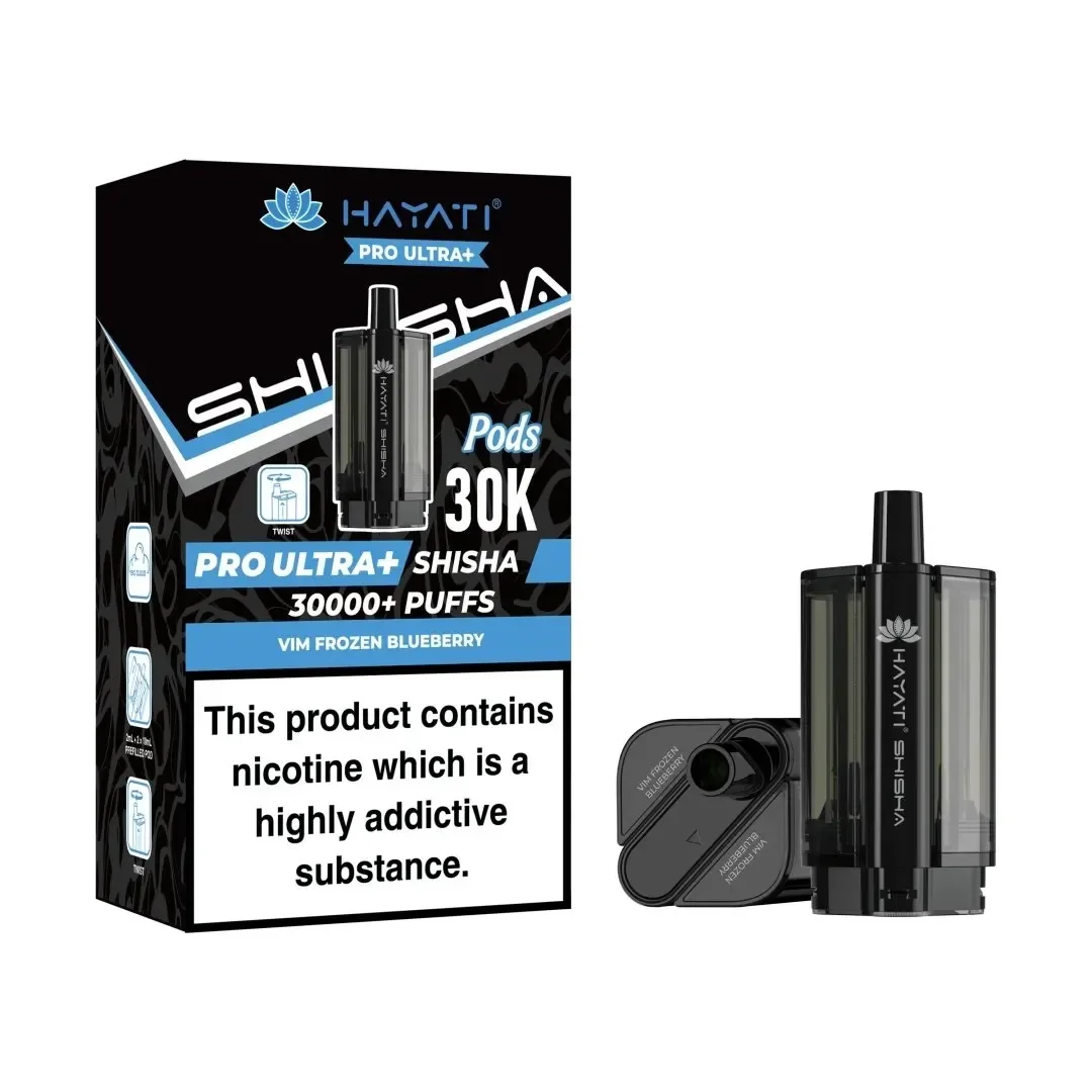 Pre-Order 15-Feb: Hayati Pro Ultra+ Shisha 30K Prefilled Pods