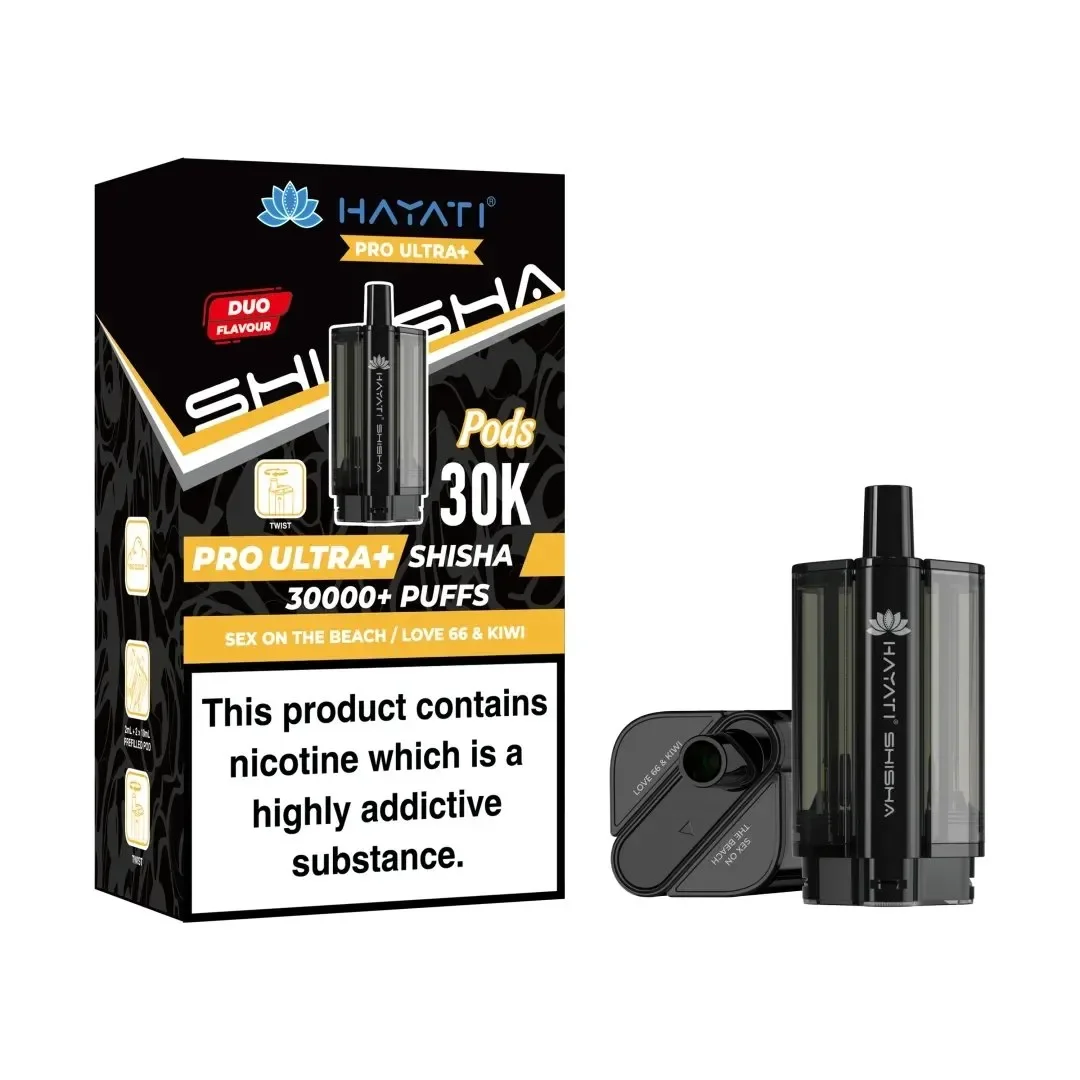 Pre-Order 15-Feb: Hayati Pro Ultra+ Shisha 30K Prefilled Pods
