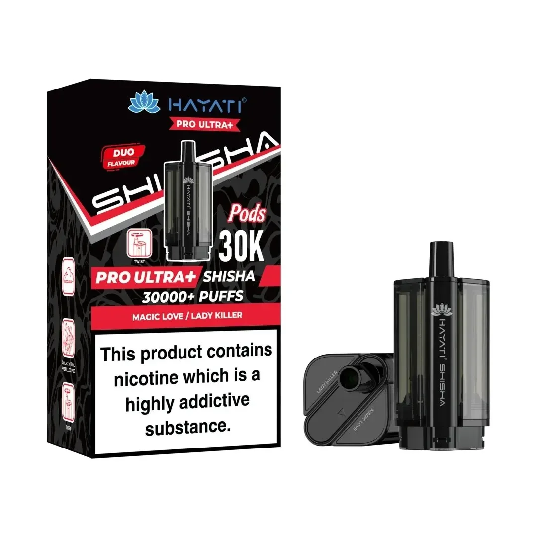 Pre-Order 15-Feb: Hayati Pro Ultra+ Shisha 30K Prefilled Pods