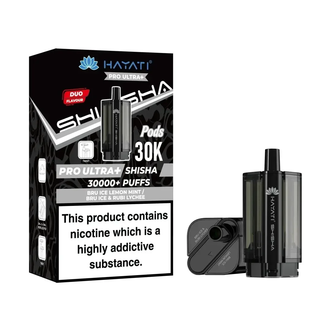 Pre-Order 15-Feb: Hayati Pro Ultra+ Shisha 30K Prefilled Pods