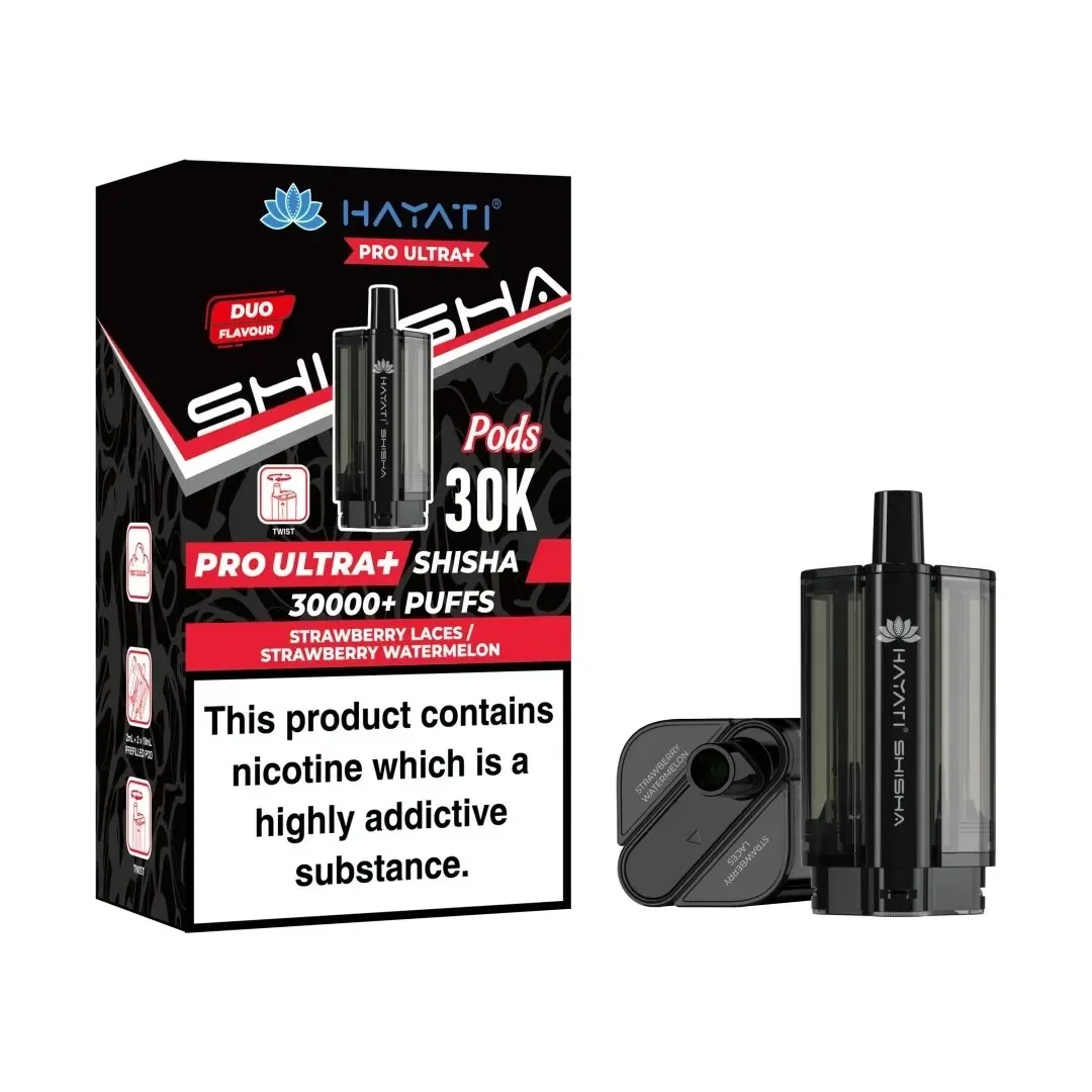 Pre-Order 15-Feb: Hayati Pro Ultra+ Shisha 30K Prefilled Pods