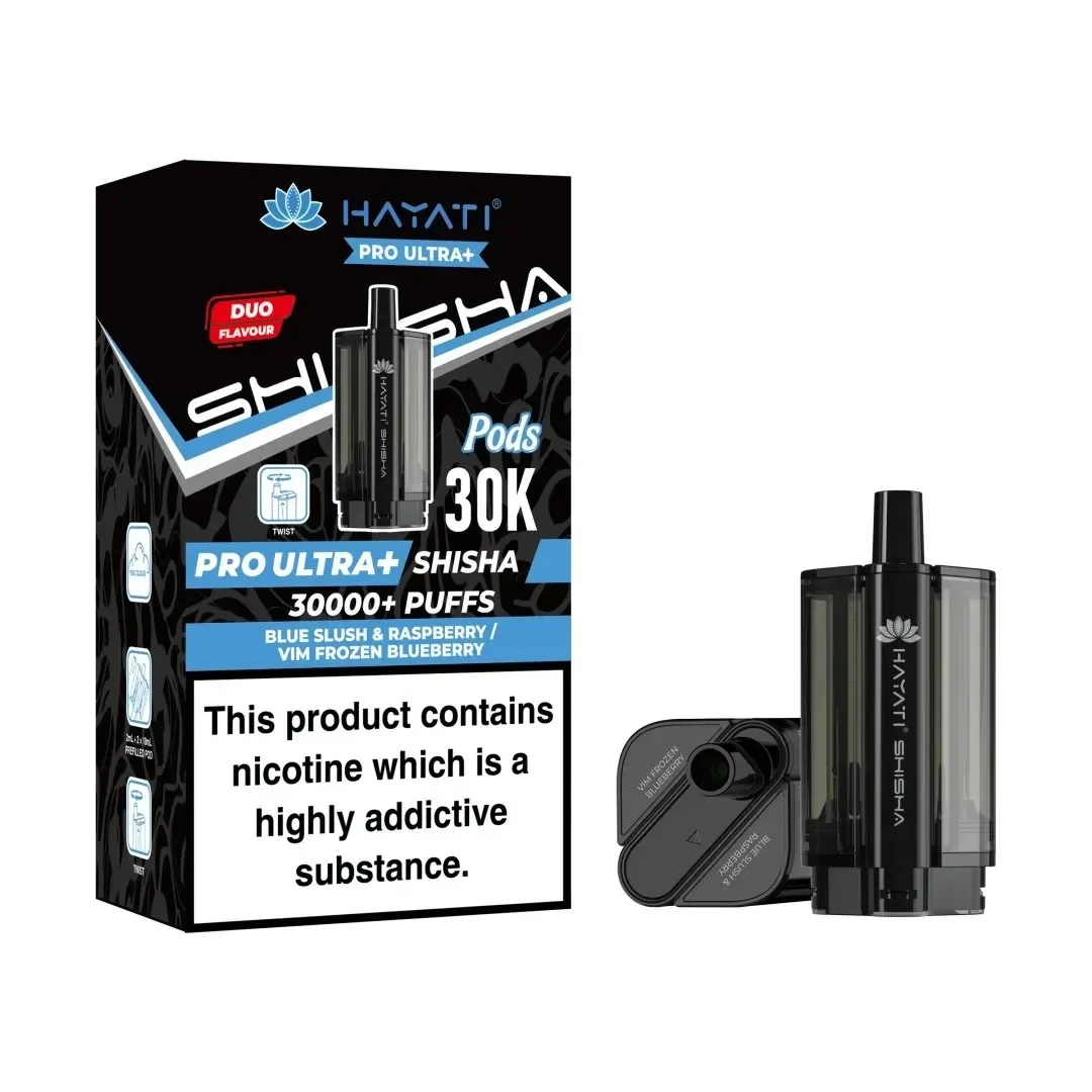 Pre-Order 15-Feb: Hayati Pro Ultra+ Shisha 30K Prefilled Pods